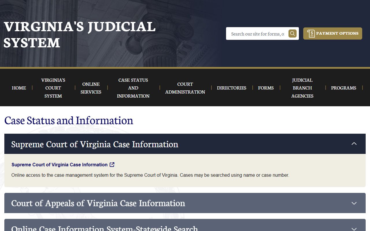 Washington County court records after jail arrest Virginia case information portal